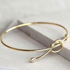 Golden Knot of Grace Bracelet