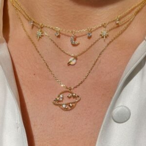 Celestial Dreams Layered Necklace
