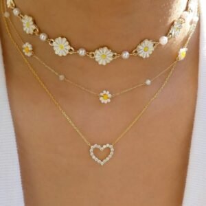 Daisy Delight Layered Necklace