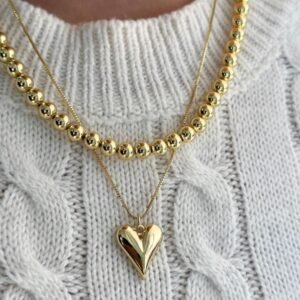 Radiant Heartbeat Layered Necklace