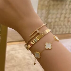 Elegant Luxe Trio Bracelet Set